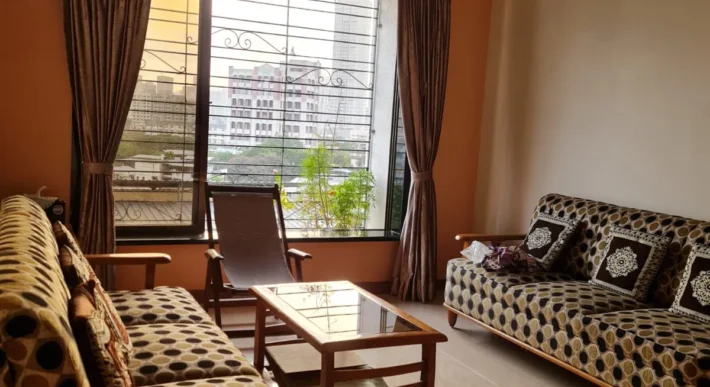A fully furnished 2 bhk for outright sale at Mulund east