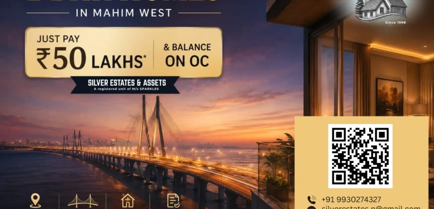 2 BHK Flats for Sale in Mahim West, Mumbai