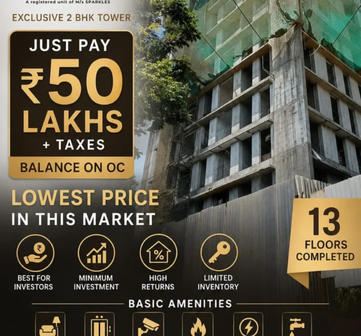 2 BHK Flats for Sale in Mahim West, Mumbai